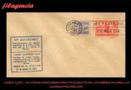CUBA SPD-FDC. 1951-03 50 AÑOS MUERTE DE CLARA LOUISE MAASS & DESCUBRIMIENTO AGENTE TRANSMISOR DE LA FIEBRE AMARILLA - FDC
