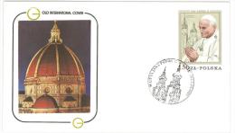 FILATELIA - GOLD INTERNATIONAL COVER JAN PAWEL II - ANNO 1979 PAPA GIOVANNI PAOLO II - JOHN PAUL II Nd - FDC