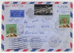 Old Letter - Egypt, UAR - Luftpost