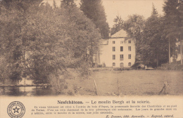 Delcampe - CARTE POSTALE ANCIENNE,belgique,luxembo Urg,NEUFCHATEAU,le Moulin BERGH Et La Scierie En 1911,rare - Neufchâteau