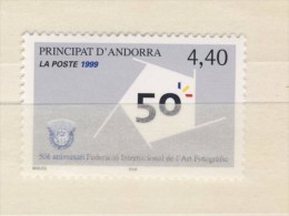 ANDORRE 1999 FEDERATION PHOTOGRAPHIQUE   YVERT N°521 NEUF MNH** - Fotografie