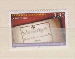 ANDORRE 1998 MANUEL DIGEST  YVERT N°511  NEUF MNH** - Neufs