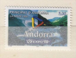 ANDORRE 1998 EXPO 1998  YVERT N°505 NEUF MNH** - Neufs