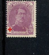 BELGIE  POSTFRIS MINT NEVER HINGED POSTFRISCH EINWANDFREI OCB131 - 1914-1915 Rode Kruis