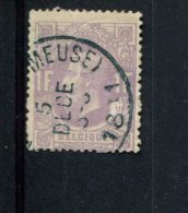 BELGIE  GEBRUIKT USED GEBRAUCHT UTILISE OCB 36 - 1869-1888 Lion Couché (Liegender Löwe)