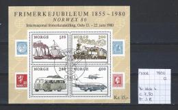 Noorwegen 1980 - Yv. Blok 4 Gest./obl./used - Blocchi & Foglietti