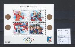 Noorwegen 1989 - Yv. Blok 11 Gest./obl./used - Hojas Bloque