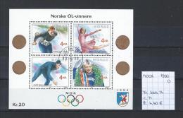 Noorwegen 1990 - Yv. Blok 14 Gest./obl./used - Blocchi & Foglietti