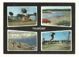 Cp, 85, Talmont, Multi-Vues, Voyagée (non Oblitérée) - Talmont Saint Hilaire