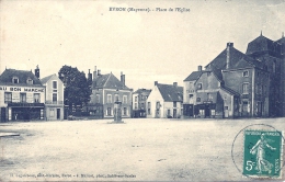 Place De L´église, Au Bon Marché - Evron