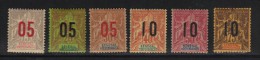 SENEGAL  N° 47 à 52 * - Unused Stamps