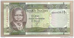 Sud Sudan - Banconota Non Circolata Da 1 Sterlina - 2011 - Sudán Del Sur