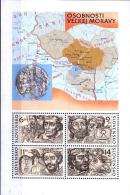 Slovakia 2001 Mi 396-399 ** Famous People Of Big Moravia - Unused Stamps