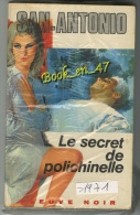 {18025} San-Antonio, Le Secret De Polichinelle. 1971 . " En Baisse " - San Antonio