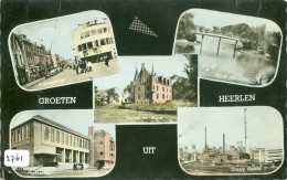 GROETEN UIT HEERLEN *  LIMBURG * ANSICHTKAART * CPA *  (2761) - Heerlen