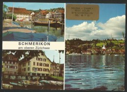 SCHMERIKON SG Zürichsee Restaurant ADLER 1981 - Schmerikon