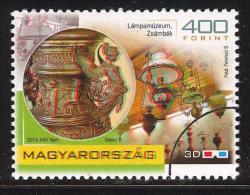 HUNGARY-2013. SPECIMEN Lamp Museum In Zsámbék - 3 DIMENSIONAL RR! Mi:5630. - Used Stamps