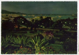 Las Palms De Gran Canaria - Vista Nocturna Desde Parque Doramas - Formato Grande Viaggiata - D - La Palma