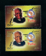 EGYPT / 2009 / COLOR VARIETY / SOUTH AFRICA / TUTU / NOBEL PRIZE IN PEACE / MNH / VF - Ongebruikt