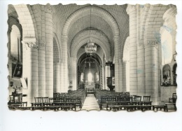 Lencloitre : Intérieur De L'église (édit Aignai) Noir Blanc Dentelée - Lencloitre