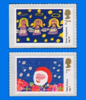 GB 2013-0001, Christmas Stamp Design Winners, Set Of 2 Stamps, MNH - Nuevos