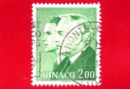 Principato Di MONACO - 1987 - Principe Ranieri III E Principe Alberto - 2.00 - Used Stamps