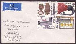 Great Britain On Cover - 1972 - FDC To South Africa - BBC - Lettres & Documents