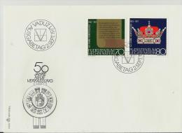 =LICHTENSTEIN FDC 1971 - Stamped Stationery