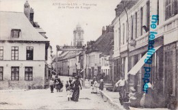 AIRE-SUR-LA-LYS - Vue Prise De La Place Du Rivage - Carte Très Animée - Aire Sur La Lys