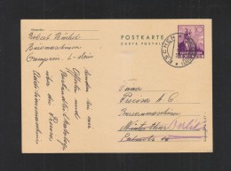 Liechtenstein GSK 1948 Eschen - Interi Postali