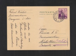 Liechtenstein GSK 1948 Eschen - Entiers Postaux