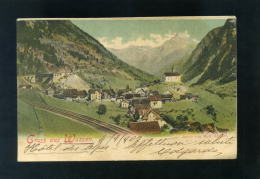 S4598 CARTOLINA SVIZZERA GRUSS AUS WASSEN  FP. V. - Wassen