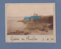 Photo Ancienne - Grève Du Pouldu ( Finistère ) - 7 Aout 1911 - Non Classificati