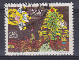 Portugal 1987 Mi. 1736 A     25.00 (E) Weihnachten Christmas Jul Noel Natale Navidad Kinderzeichnung - Gebruikt