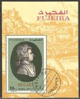 Fujeira 1971 Mi# Block 76 A Used - Wolfgang Amadeus Mozart - Fujeira