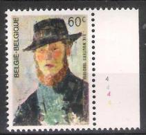 Belgie OCB 1384 (**) Met Plaatnummer 4. - 1961-1970