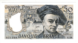 Billet - 50 Francs - Quentin De La Tour - 1982 - Lettre S.29 - Cat Fayette N°67 - 50 F 1976-1992 ''quentin De La Tour''