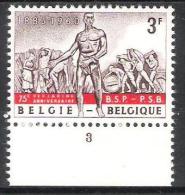 Belgie OCB 1132 (**) Met Plaatnummer 3. - ....-1960