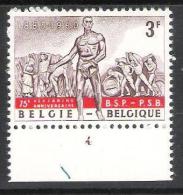 Belgie OCB 1132 (**) Met Plaatnummer 4. - ....-1960