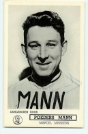 Marcel JANSSENS - Autographe Manuscrit , Dédicace - Equipe Poeders MANN - 2 Scans - Cycling