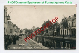 Vieux Rempart-Tombe D'un Soldat Belge-TERMONDE-DENDERMONDE-Photo-Periode Guerre14-18-1WK-BELGIEN-Flandern- - Dendermonde