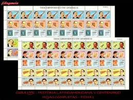 CUBA. PLIEGOS. 1991-18 HISTORIA LATINOAMERICANA. V CENTENARIO DESCUBRIMIENTO DE AMÉRICA. MÚSICOS & INSTRUMENTOS - Blocks & Sheetlets