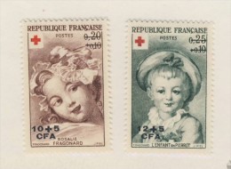 REUNION 1962 CROIX-ROUGE  YVERT  N°353/54  NEUF MNH** - Nuovi