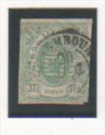 LUXEMBOURG 1859-63 YT N° 10 Oblitéré - 1859-1880 Wappen & Heraldik