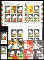 BULGARIA \ BULGARIE - 2013 - Europa 2013 - Komplert - Set + Bl + 2Bl Souv. + 2 PF + Carnet - 2013