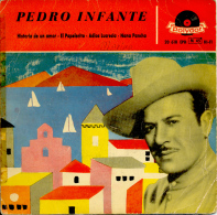 " Pedro Infante, Historia De Un Amor " Disque Vinyle 45 Tours - Autres - Musique Espagnole