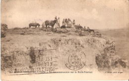 MILITARIA . (Campagne Du  ) MAROC ORIENTAL . TAZA . En Reconnaissance Sur Le Kern - Nesrani  Phot. J. GEISER - Maniobras