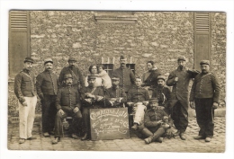 YVELINES / ROCQUENCOURT / CAMPAGNE 1914 , 20ème TRAIN , 25ème Compagnie , 5ème Section / GROUPE  DE MILITAIRES - Rocquencourt