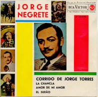 " Jorge Negrete, Corrido De Jorge Torres.... " Disque Vinyle 45 Tours - Musiche Del Mondo