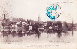 ROUSBRUGGE - Panorama Pendant Les Innondations De L'Yser - Campagne 1914-1918 - Poperinge